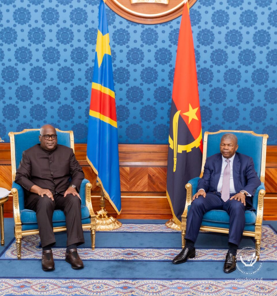 Conflit dans l’Est de la RDC : Tshisekedi et Lourenço s’accordent sur le respect des processus de paix