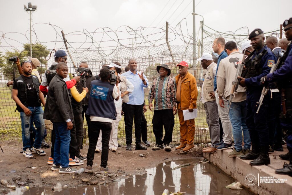 Infrastructures : John Banza conduit la mission d’évaluation à Petro Congo
