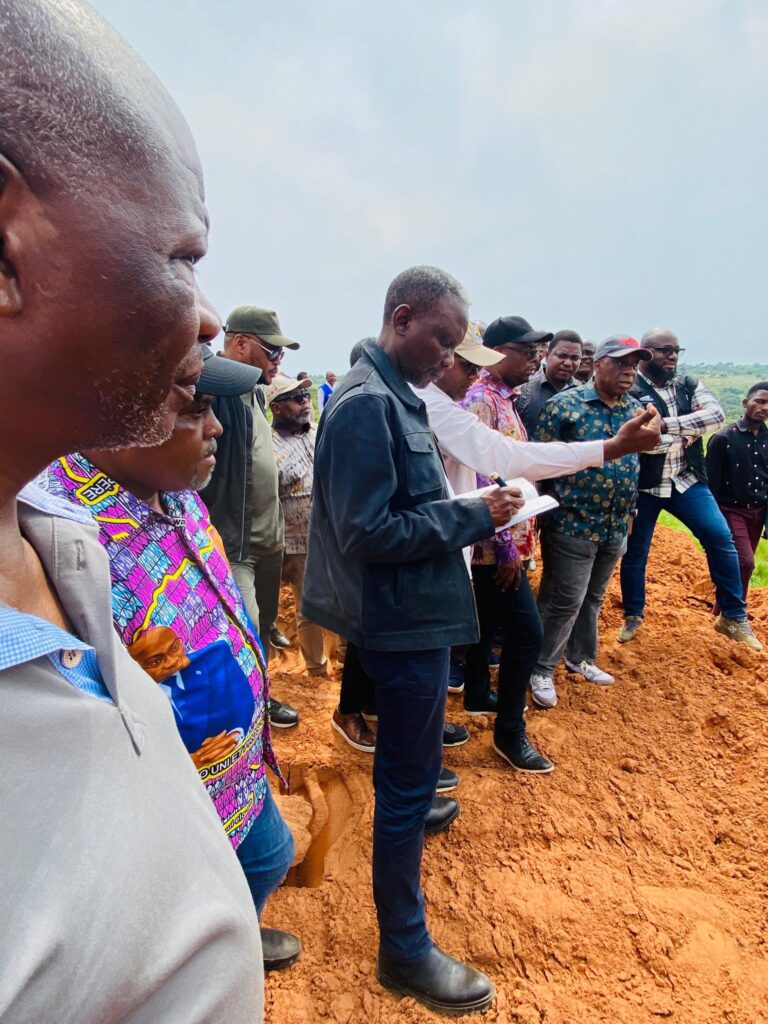 Infrastructures : John Banza Lunda en mission de terrain à Kananga